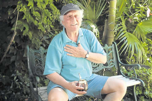 Fernando Solanas en diálogo con La Nación