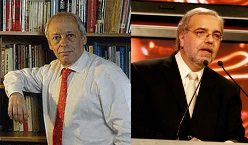 Horacio Verbitsky  y Eduardo Aliverti