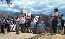 La ey Antiterrorista se estrenó con una de las protestas más controvertidas. | Foto: Gentileza eldiario24.com