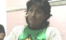 Gloria Pena, concejal electa de Proyecto Sur en Andalgalá.