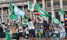 Proyecto Sur participó de la marcha para pedir la derogación de la Ley Antiterrorista.