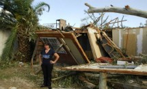 Vecinos afectados por el temporal
