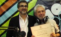 El diputado Rafael Gentili y Lalo Mir