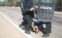 Marcha contra la represión en Tinogasta