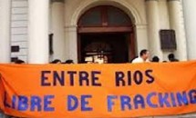 Concepción del Uruguay libre de fracking.