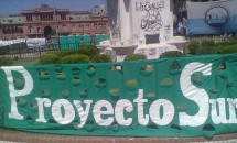 Proyecto Sur en el Día de los Trabajadores.